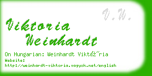 viktoria weinhardt business card